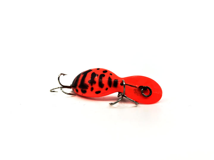 Heddon Clatter Tad Tadpolly Spook Red Dog Color
