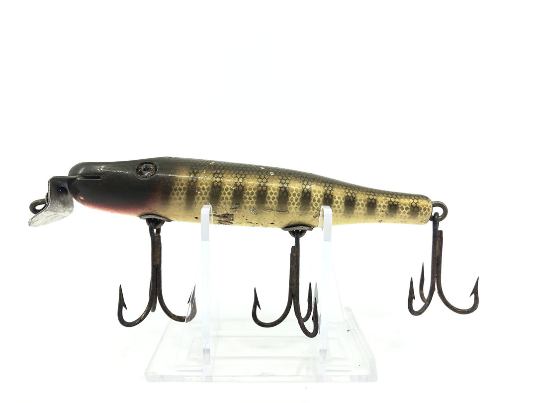 Creek Chub 700 Pikie Minnow Pikie Scale Color 700 Glass Eyes Wooden Lure