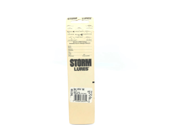 Storm Deep Lightnin Shad FireStorm Fire Tiger Color New on Card DCL-224