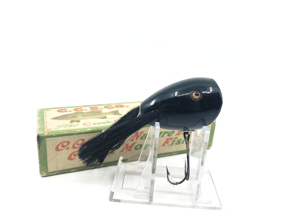 Creek Chub 5400 Surface Ding Bat in Black Color 5413 with Box
