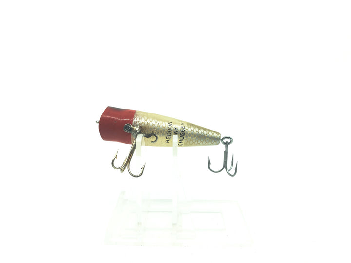 Heddon Tiny Chugger WH White Red Color