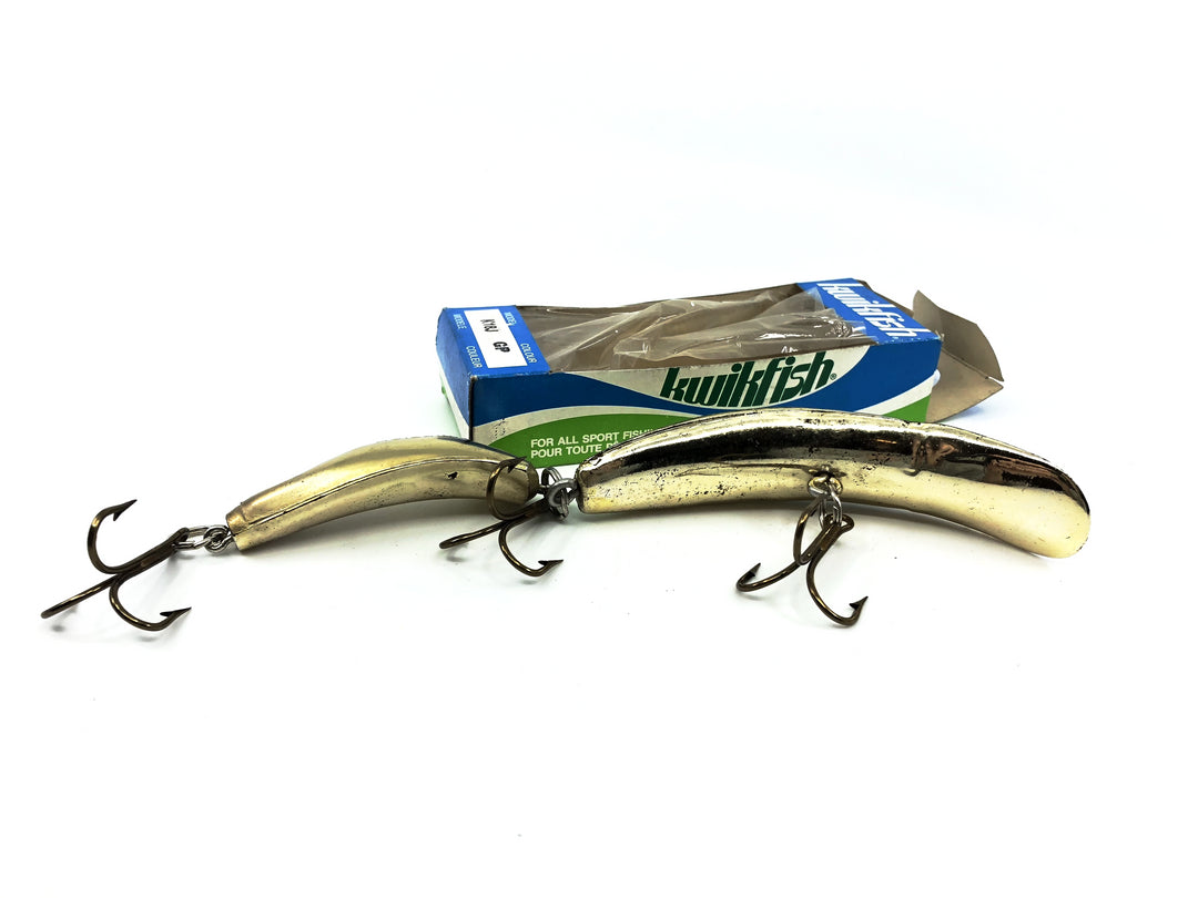 Pre Luhr-Jensen Kwikfish Jointed K18J GP Gold Plate Color New in Box Old Stock
