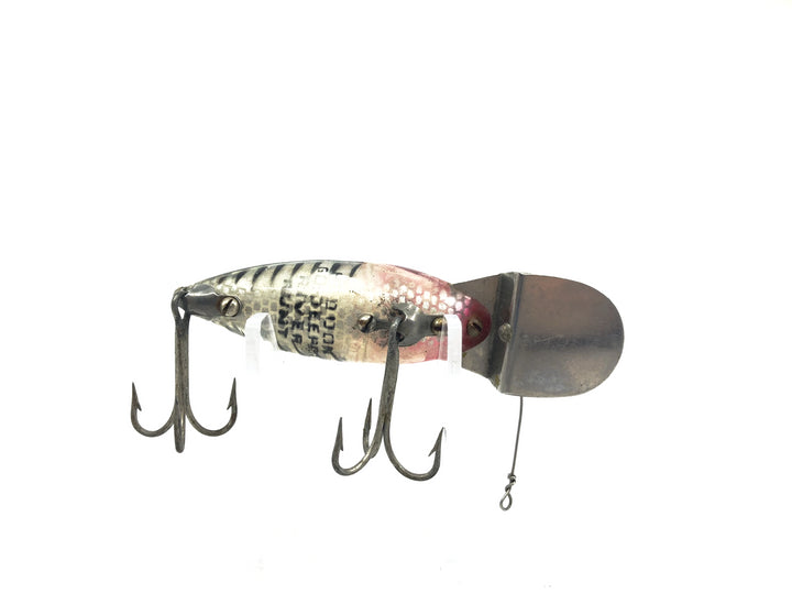 Heddon Go-Deeper River Runt Spook D9010 XRS Silver Shore Color