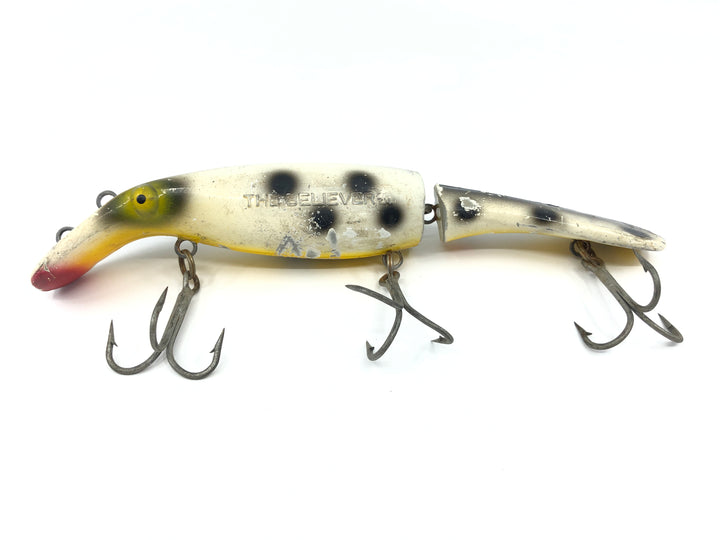 Drifter Tackle The Believer 8" Jointed Musky Lure Color 14 White Coachdog