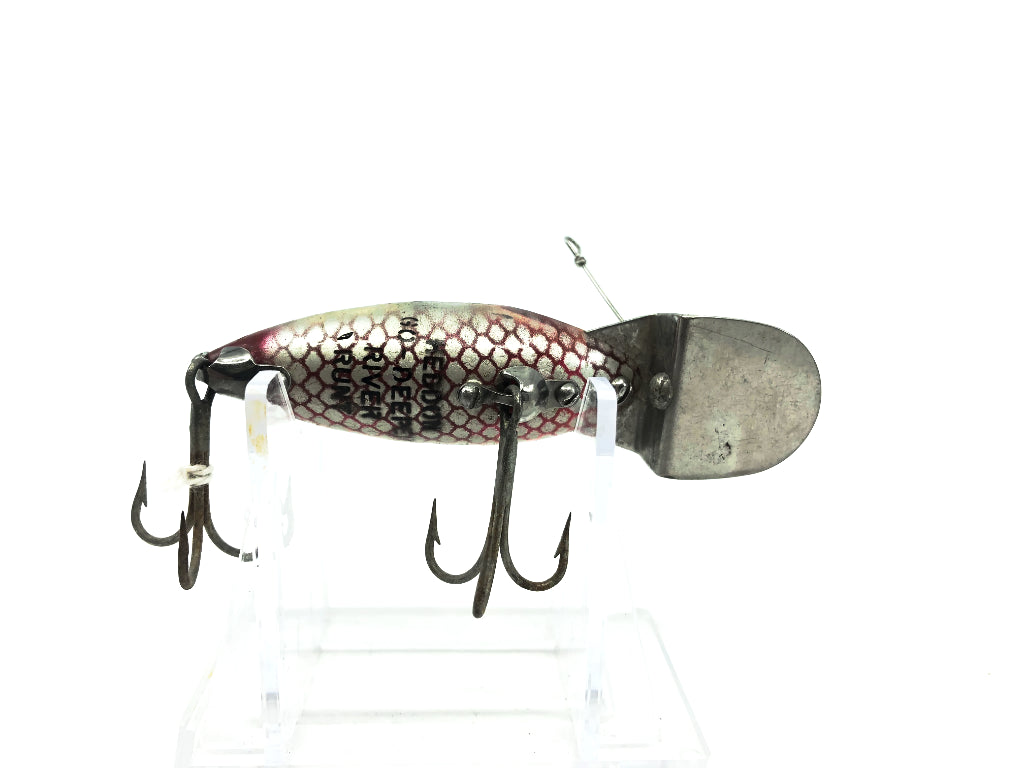 Heddon Go-Deeper River Runt 9110 FF-GR Gold Reflector Red Scale