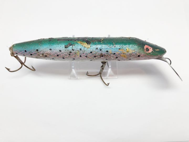 Home Made Folk Art Musky Lure Rainbow Trout