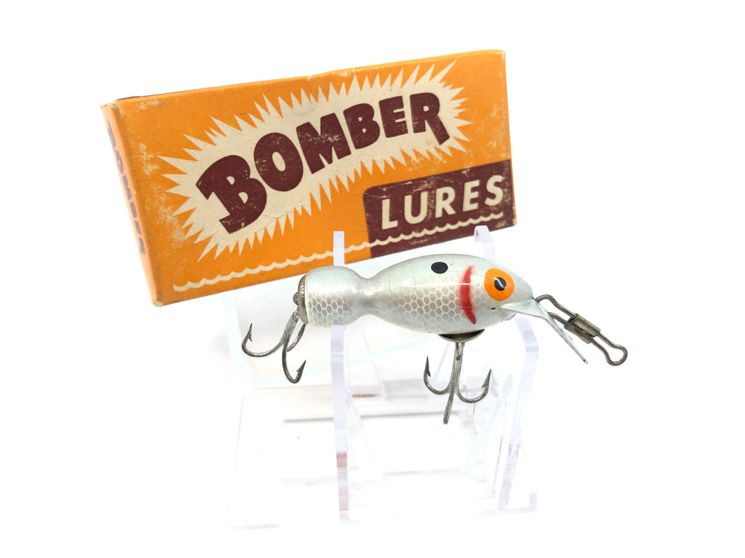 Vintage Bomber Bomberette 2700 in Box Silver Shad Color with Paperwork