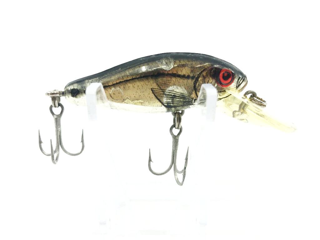 Bomber Smilin Minno 35AXSI Silver Flash Screwtail