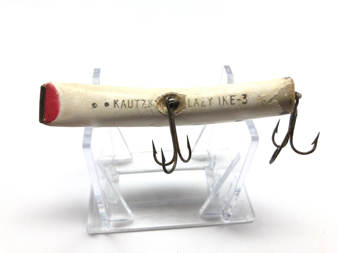 Vintage Wooden Kautzky Lazy Ike 3 Black Rib Color