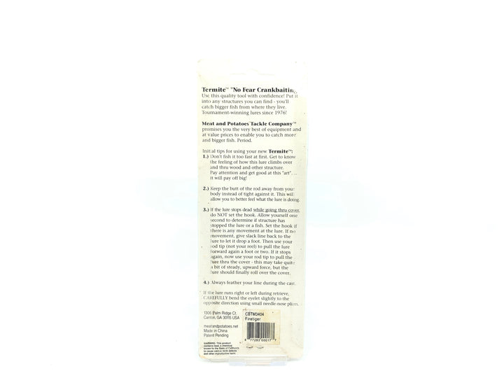 Meat & Potatoes Termite Firetiger New Old Stock