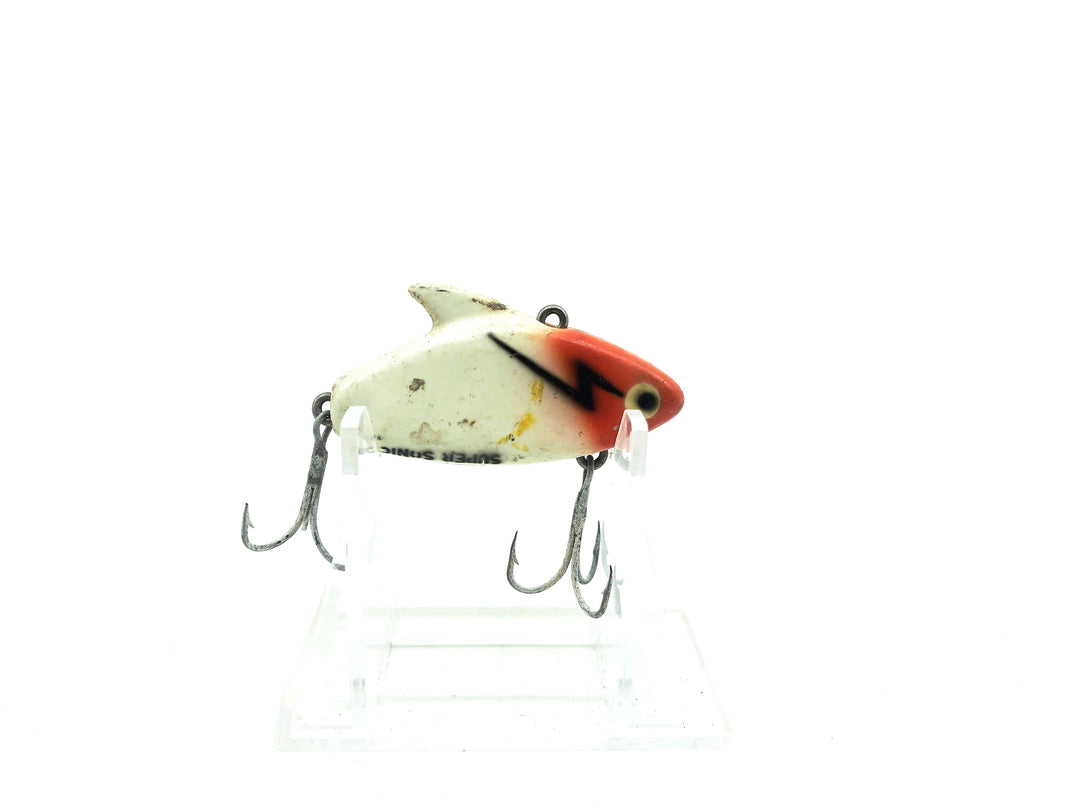 Heddon Super Sonic Color RH Red and White