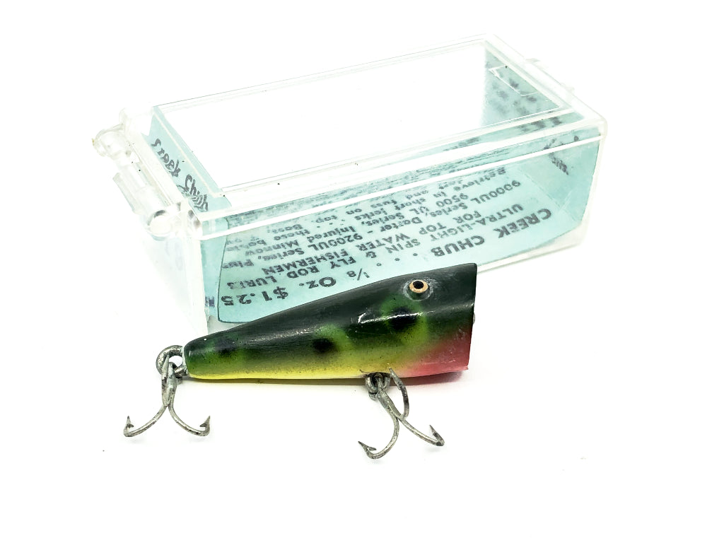 Creek Chub 9200 Ultra Light Plunker 9219 UL Frog Color with Box