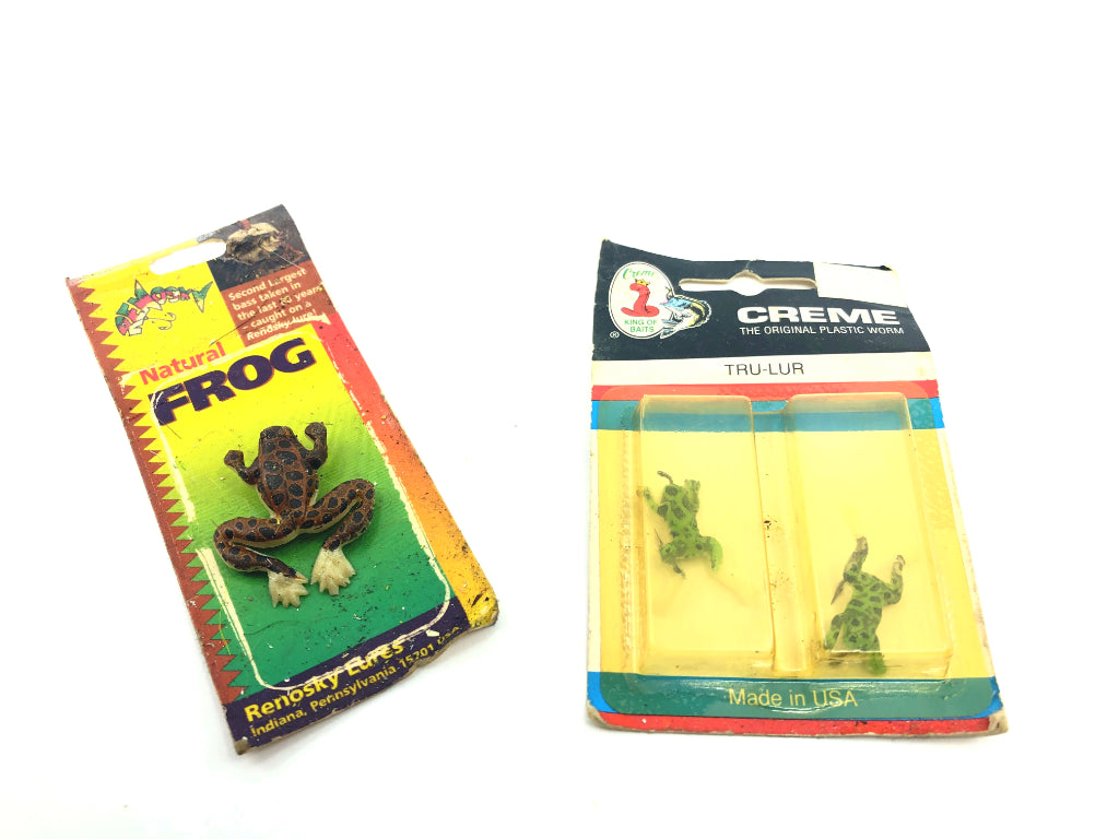 Vintage Frog Pack Creme and Renosky