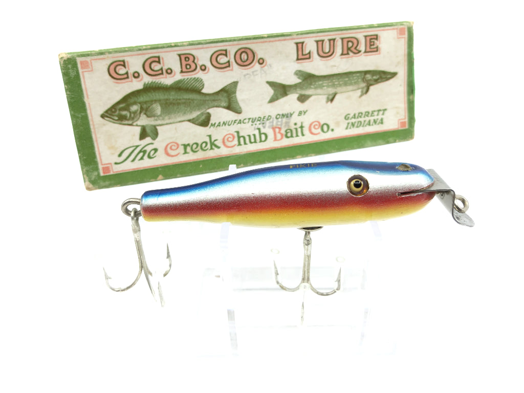 Creek Chub Baby Pikie 908 Rainbow Color with Box and Paperwork