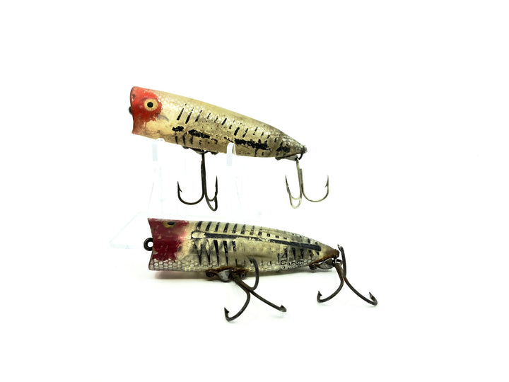 Heddon Chugger Spook 9542 Combo, XRS Silver Shore Minnow Colors