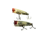 Heddon Chugger Spook 9542 Combo, XRS Silver Shore Minnow Colors