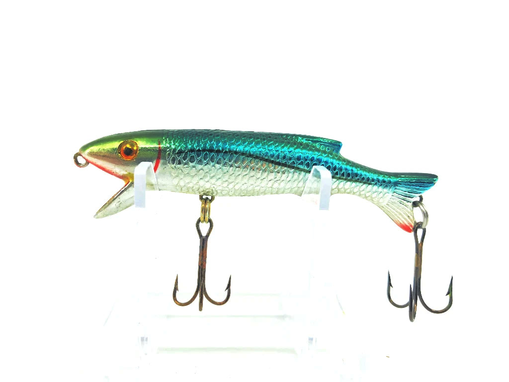 Doll Fish Shal-A-Miner Silver and Blue Minnow