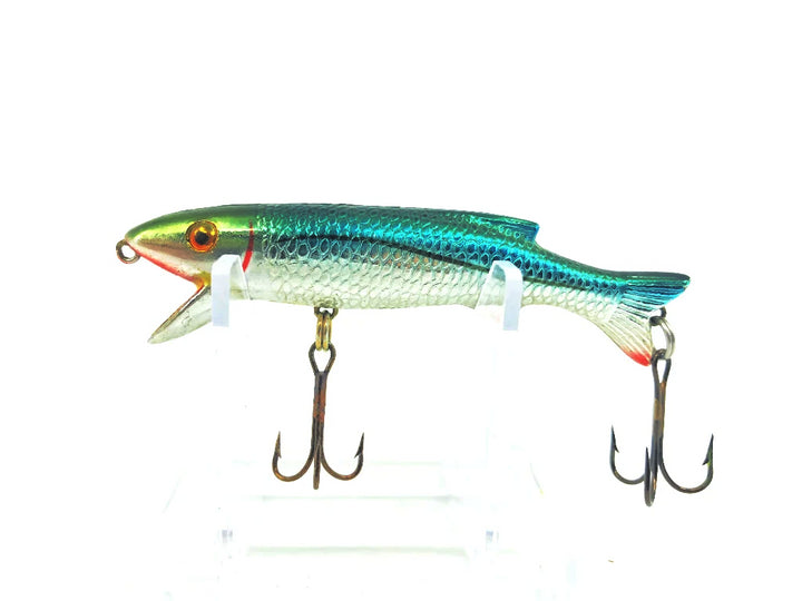 Doll Fish Shal-A-Miner Silver and Blue Minnow