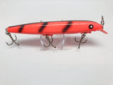 Orange and Black Musky Lure