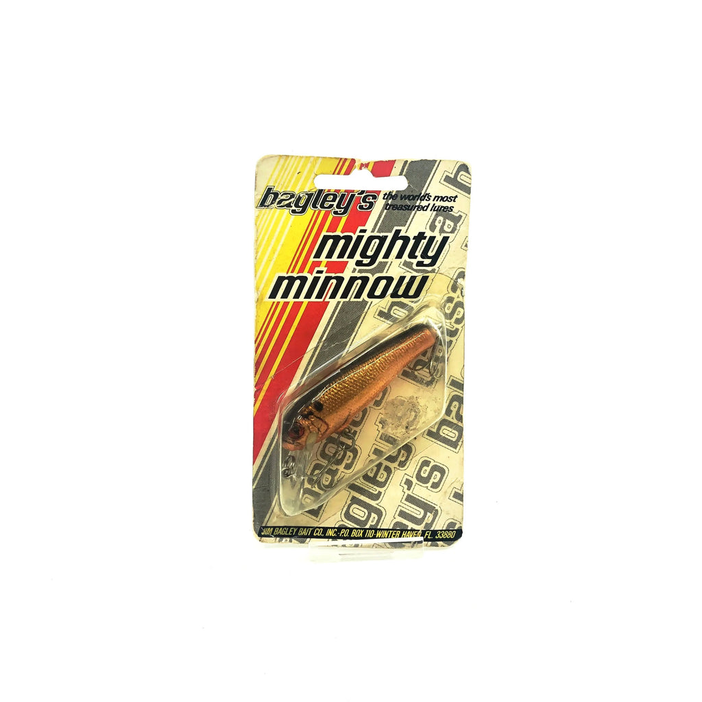 Bagley Mighty Minnow FBC Flash Back on Copper Color New on Card Old St – My Bait Shop, LLC