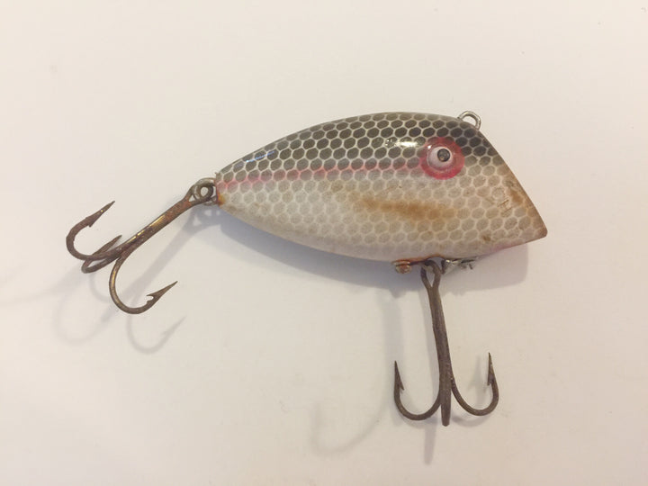 Pico Perch type lure Black and White Scale