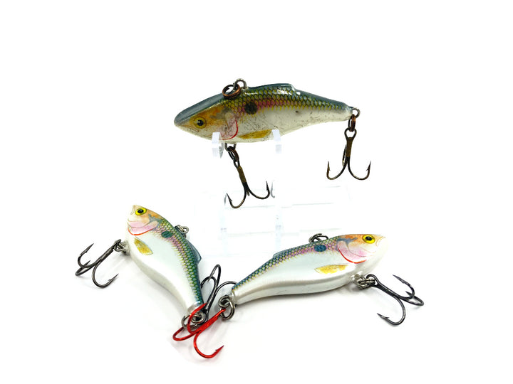 Rapala Rattlin' Rap Discontinued Old Emerald Shad Color Three Pack
