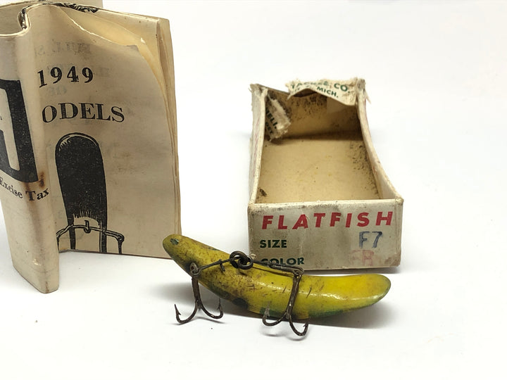 Helin Flatfish F7 FR (Frog) with Box