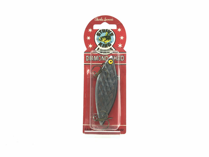 Strike King Diamond Shad Black Back Color New on Card