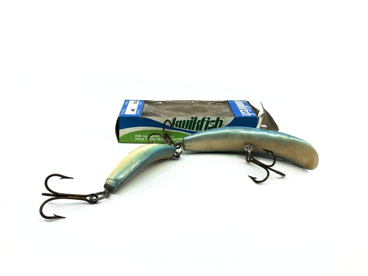 Pre Luhr-Jensen Kwikfish Jointed K18J BP Blue Pearl Color New in Box Old Stock