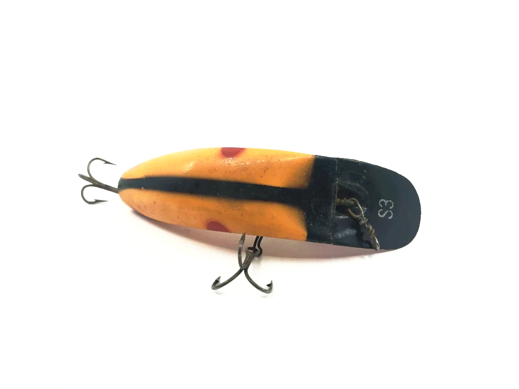 Helin Flatfish S3 Vintage Flatfish YB Yellow Black Color