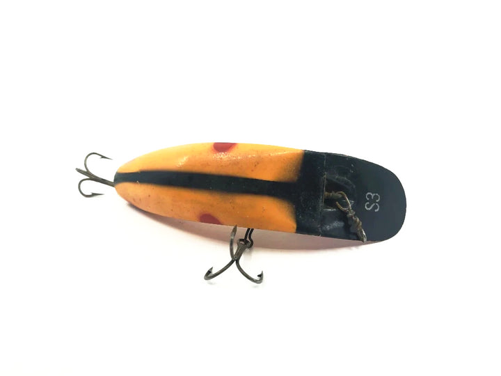 Helin Flatfish S3 Vintage Flatfish YB Yellow Black Color