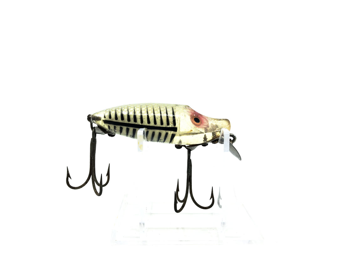 Heddon River Runt Spook Sinker 9110 XRS Silver Shore Color