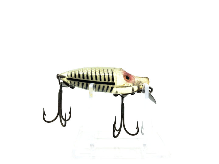 Heddon River Runt Spook Sinker 9110 XRS Silver Shore Color