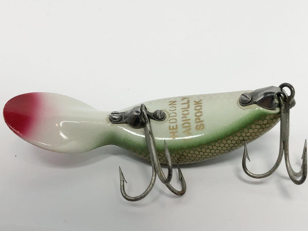 Heddon Tadpolly Spook Green with Gold Scale