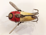 Heddon Wooden Crazy Crawler Silver Shore