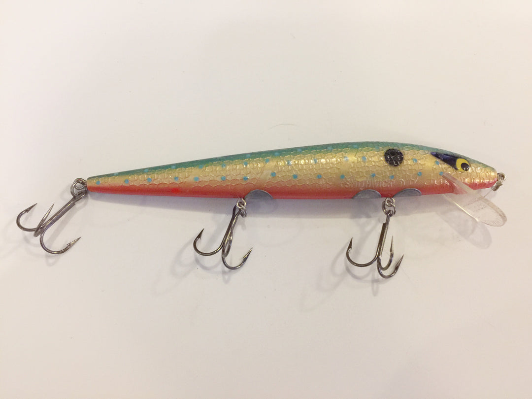 Smithwick Suspending Rogue 5 1/4" Red Belly Blue Back Speckled