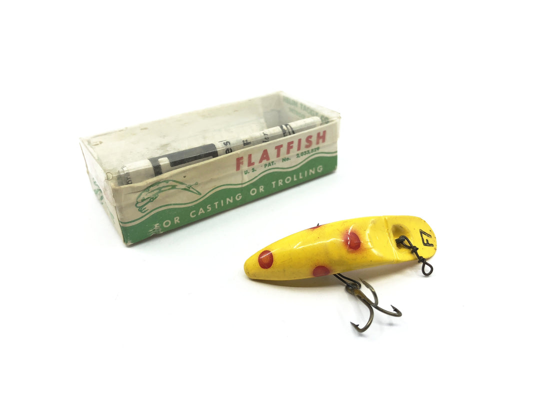 Helin Flatfish F7 YE Yellow Color in Box