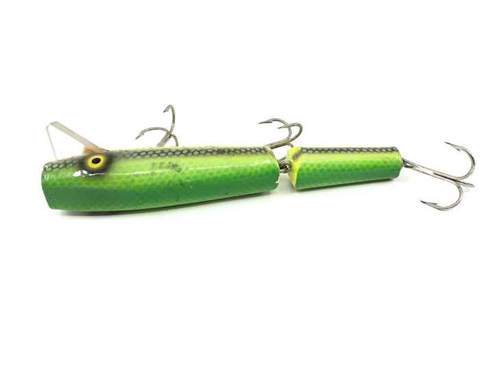 Wiley Jointed 6 1/2" Musky Killer in Lemon Lime Striper Color