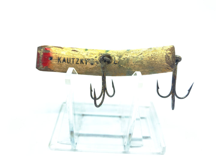 Vintage Kautzky's Wooden Lazy Ike KL-23 PE Perch
