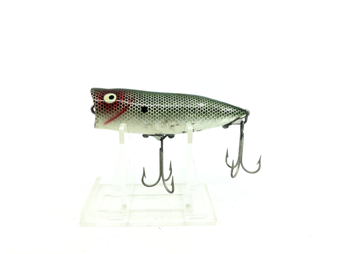 Heddon Chugger Spook 9542, NSD Green Shad Chrome Color
