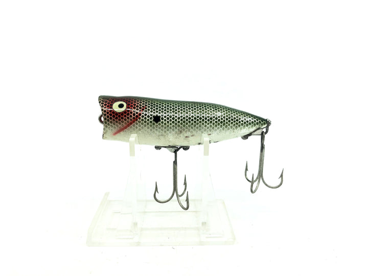Heddon Chugger Spook 9542, NSD Green Shad Chrome Color