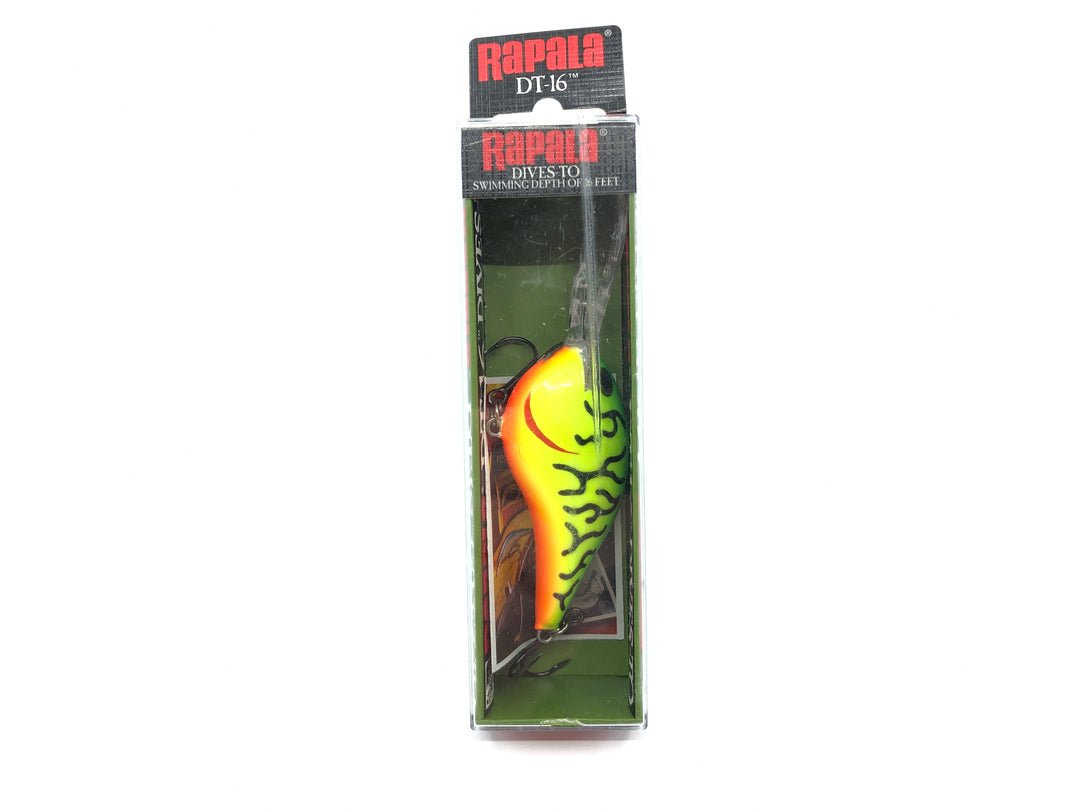 Rapala Dives-To 16 DT-16 FT Firetiger Color New in Box Old Stock