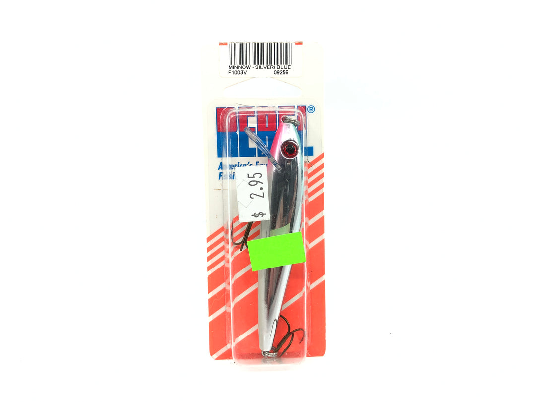 Rebel Minnow Silver with Blue Back 3 1/2"