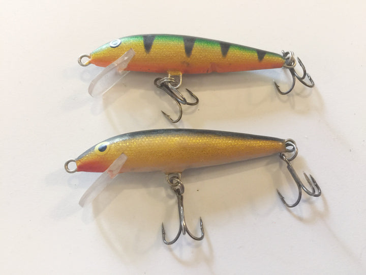 Rapala two floating minnows