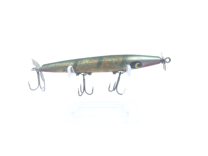 Smithwick Devils Horse Wooden Lure Green and Silver
