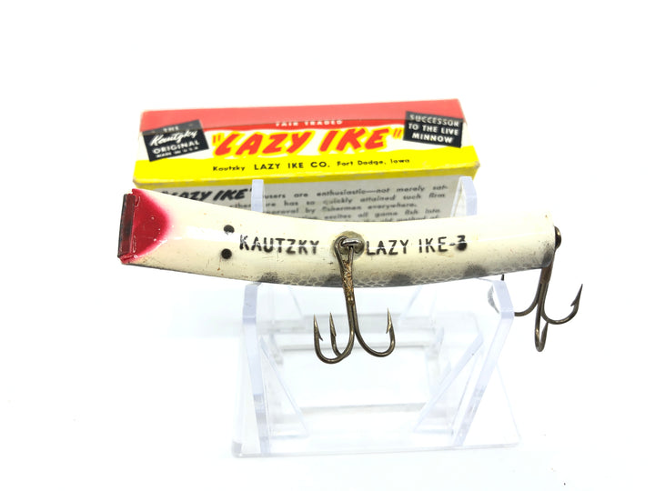 Kautzky Lazy Ike Wooden KL-32 Size 3 Black Scale Color with Box and Paperwork
