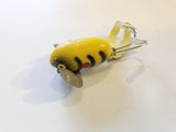 Falls Bait Company Fish 'N Fool Yellow with Black Ribs and Red Dot