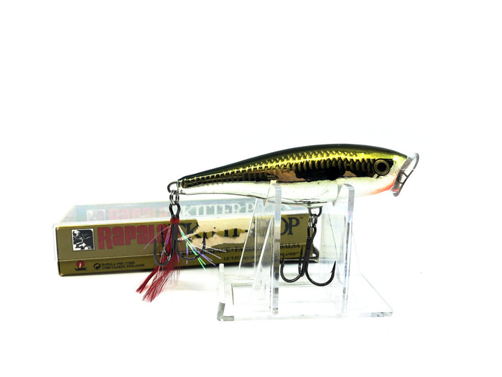 Rapala Skitter Pop SP-9 GCH Gold Chrome Color New in Box Old Stock