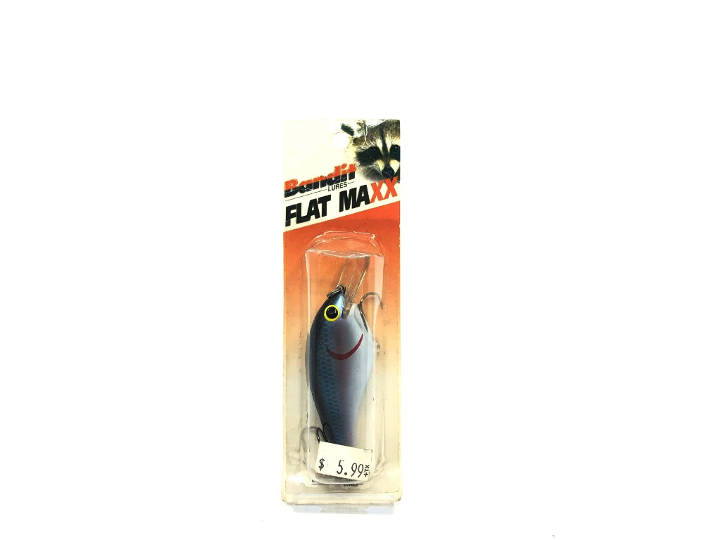 Bandit Flat Maxx Shallow Series FMS1A20 Threadfin Shad Color New on Card