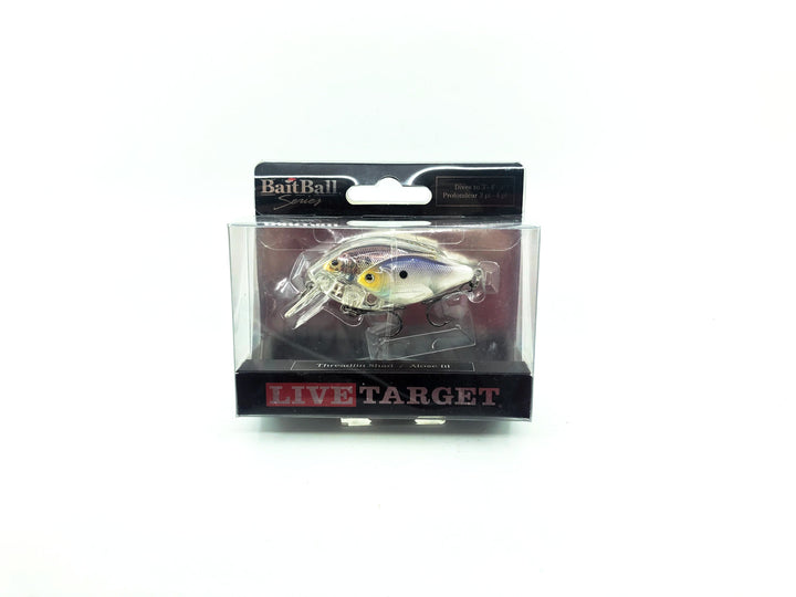 Koppers Live Target BaitBall Series Threadfin Shad, Pearl Grey Color New on Card